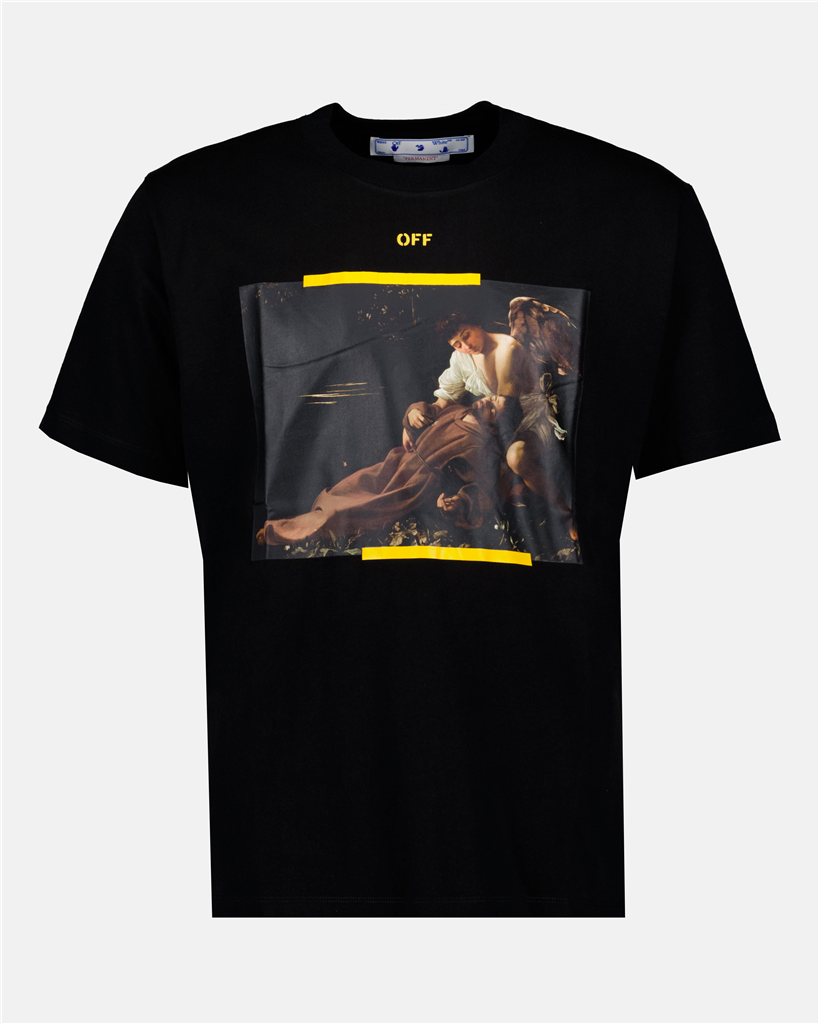 T-shirts T-shirt Arrow Caravaggio Off-White Noir Homme