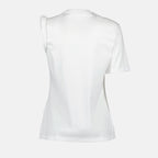 T-shirts T-shirt asymétrique Versace Blanc Femme