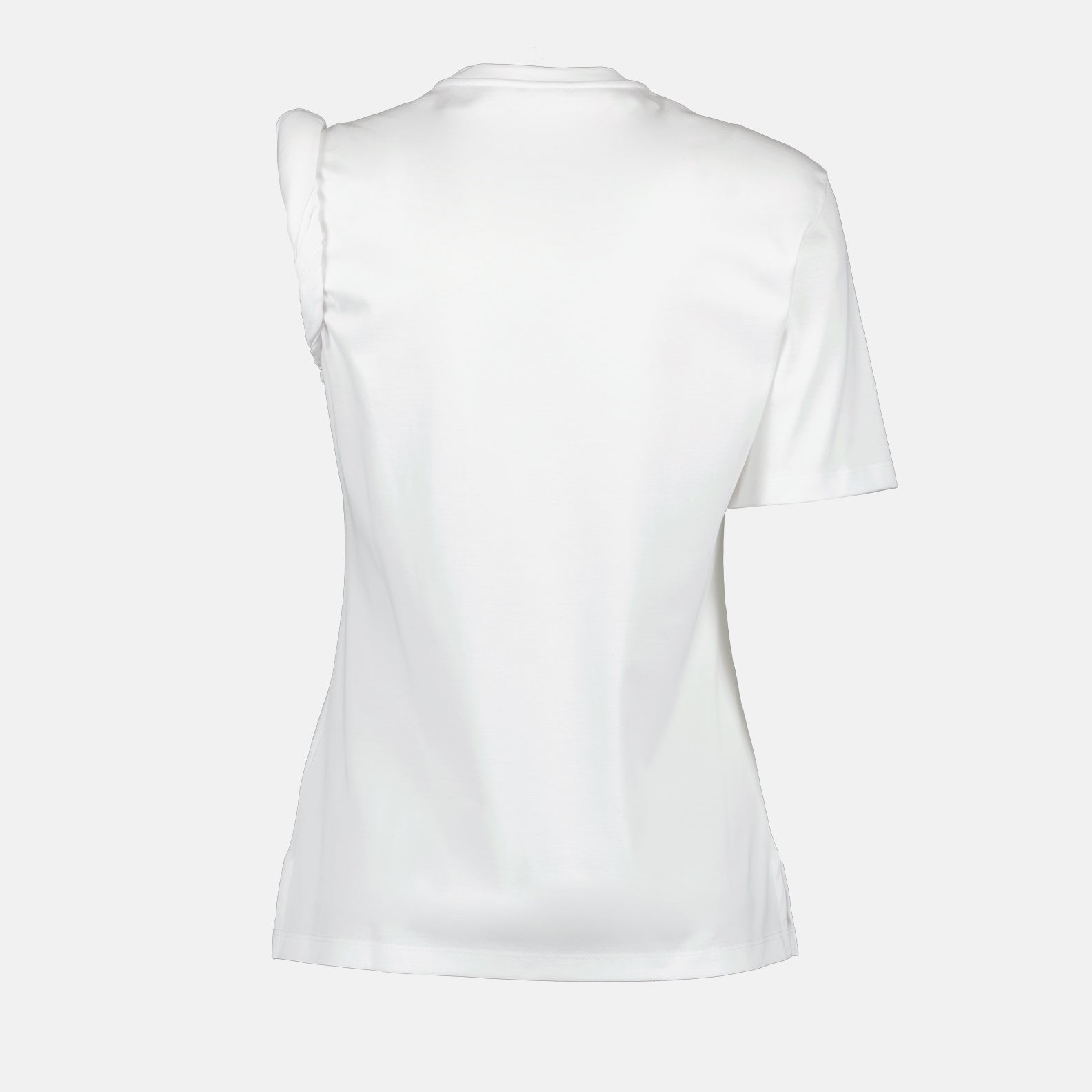 T-shirts T-shirt asymétrique Versace Blanc Femme