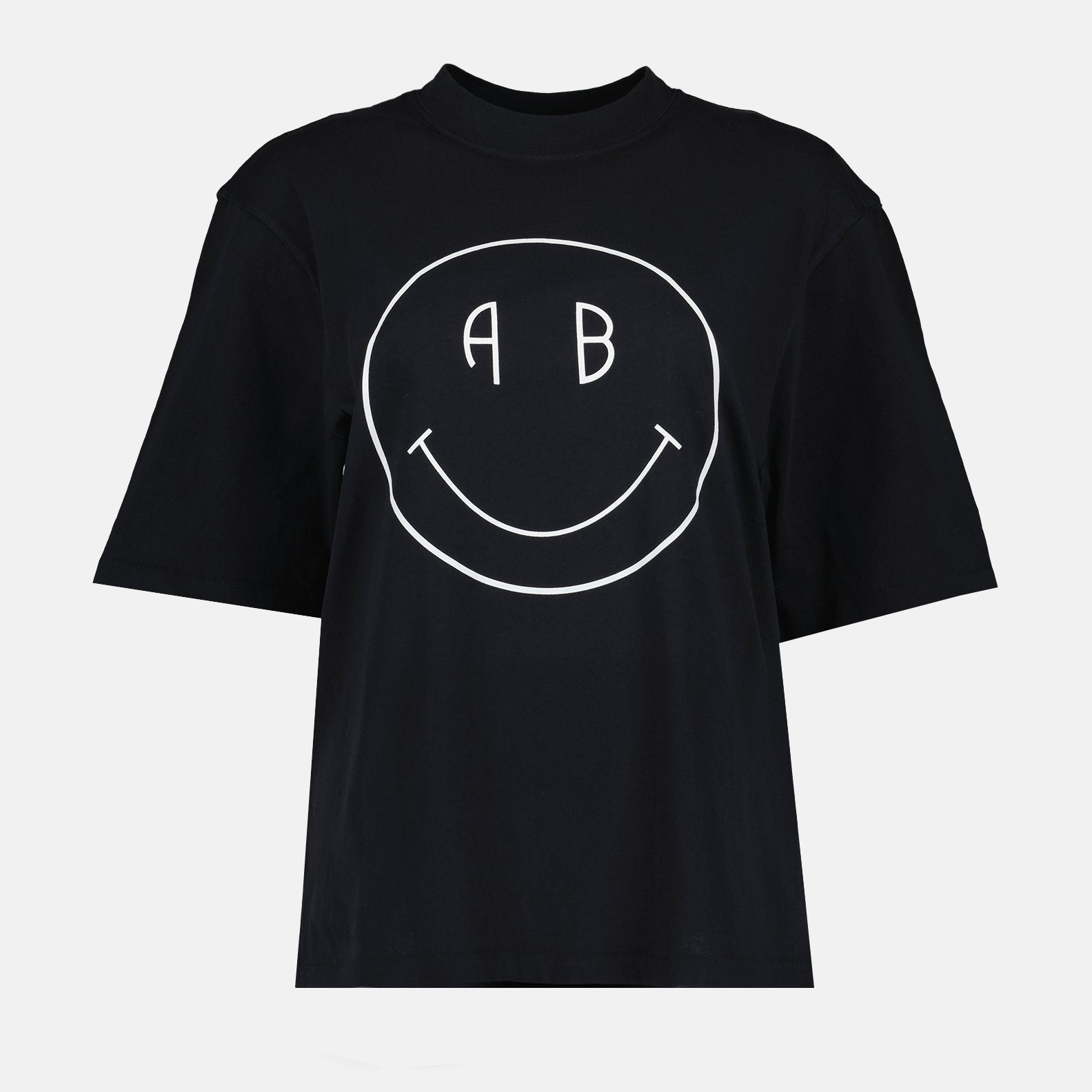 Avi Tee スマイリー T シャツ ブラック