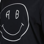Tシャツ Avi Tee スマイリー T シャツ ブラック Anine Bing 黒 女性