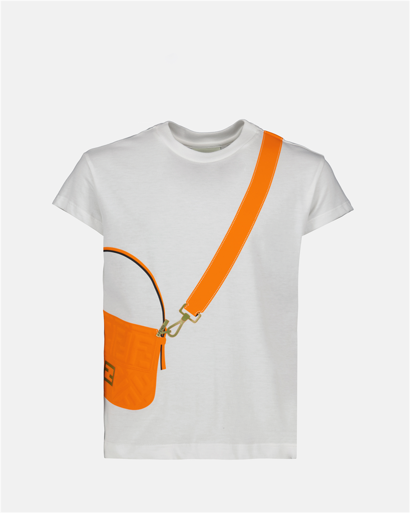 Vêtements T-shirt Baguette Fendi Orange Enfants