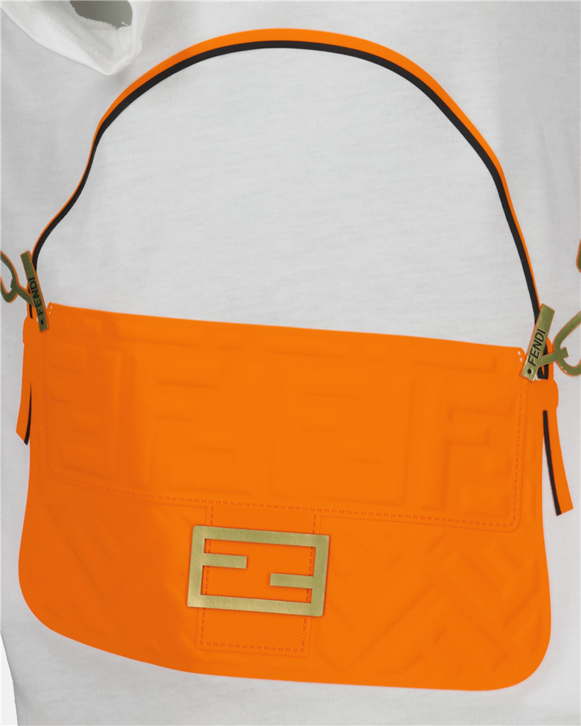 Vêtements T-shirt Baguette Fendi Orange Enfants