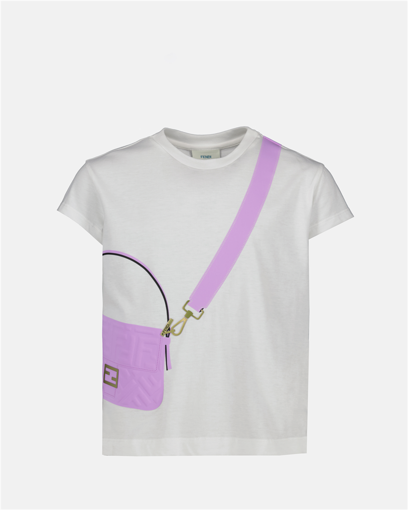 Vestuário T-shirt à sac Baguette Fendi Roxo Crianças