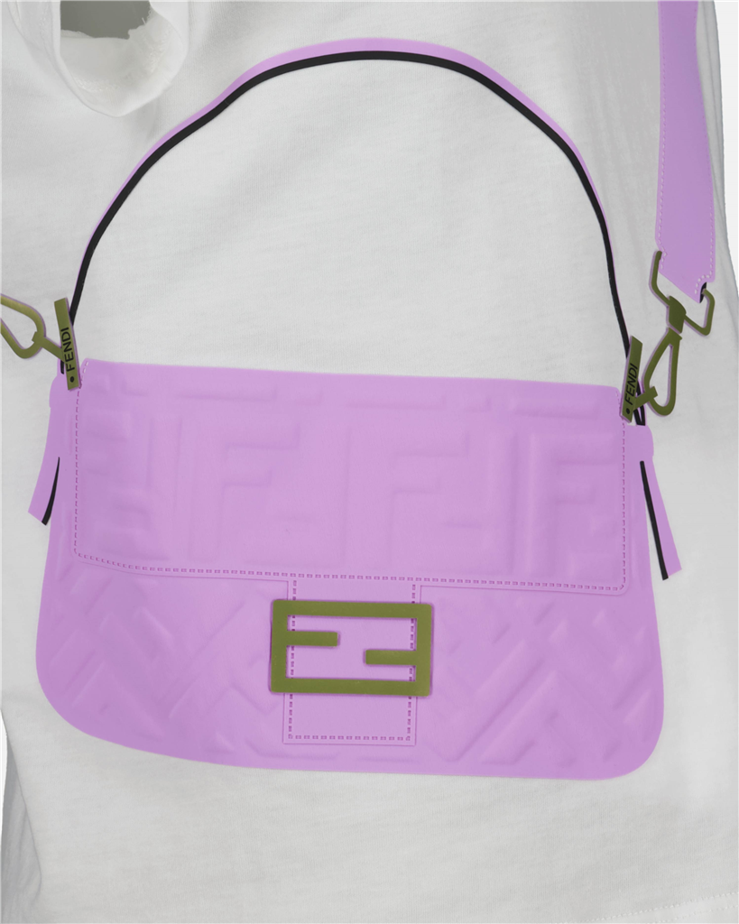 Vestuário T-shirt à sac Baguette Fendi Roxo Crianças