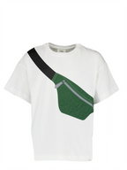 Abbigliamento T-shirt à imprimé sac banane Fendi Bianco Bambini