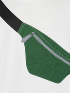 Abbigliamento T-shirt à imprimé sac banane Fendi Bianco Bambini