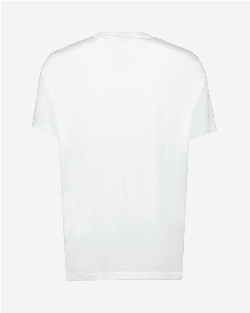 Camisetas T-shirt Barocco Versace Branco Homme