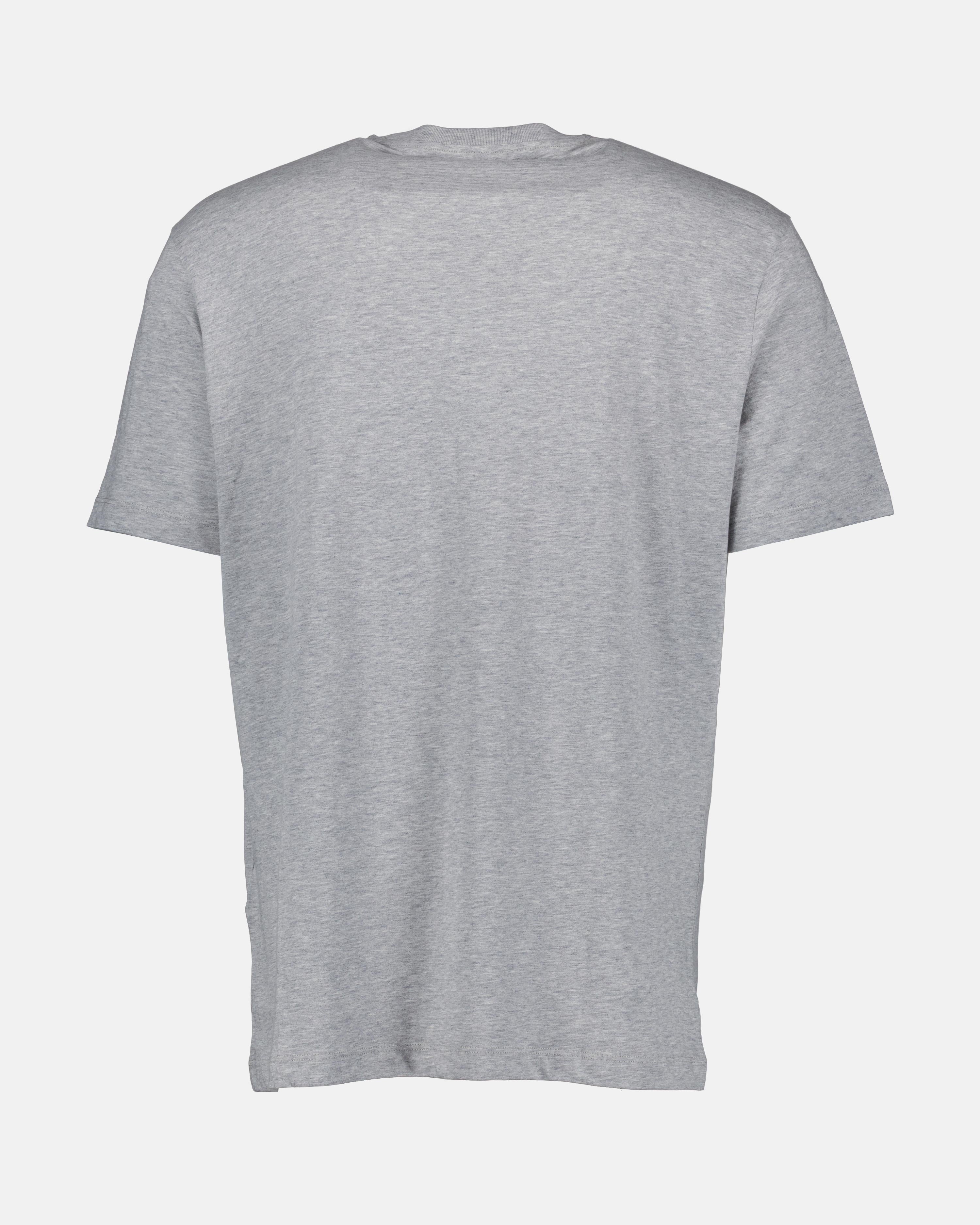 T-shirts T-shirt Barocco Versace Gris Homme