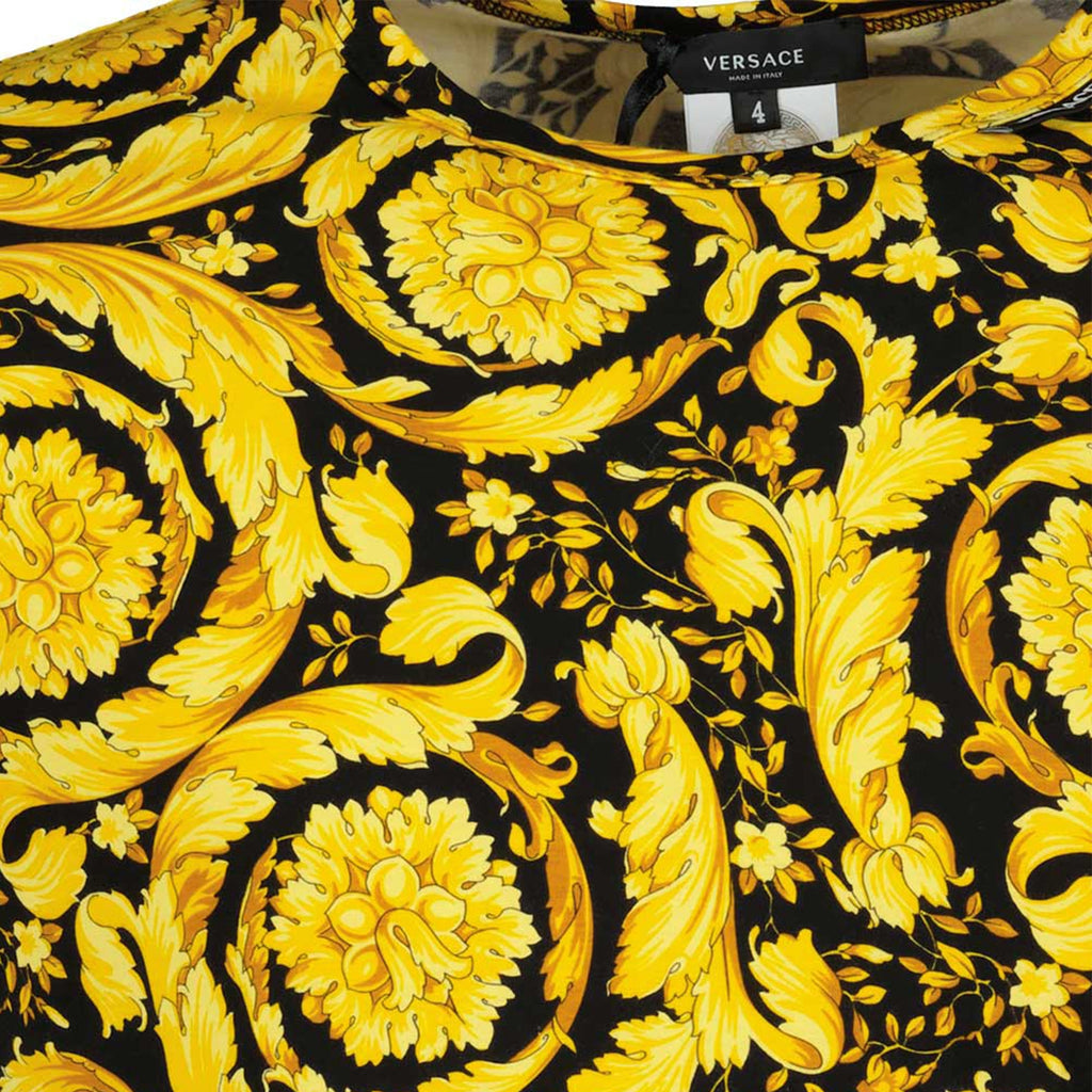 Underwear and homewear Barocco T-shirt Versace Yellow Man