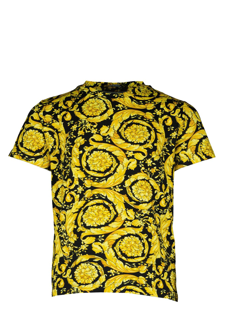 Vêtements T-shirt Barocco Versace Doré Enfants