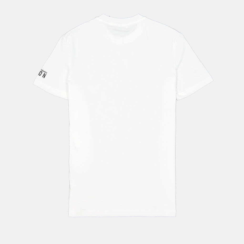 T-Shirts T-shirt Be Icon Dsquared2 Weiß Homme