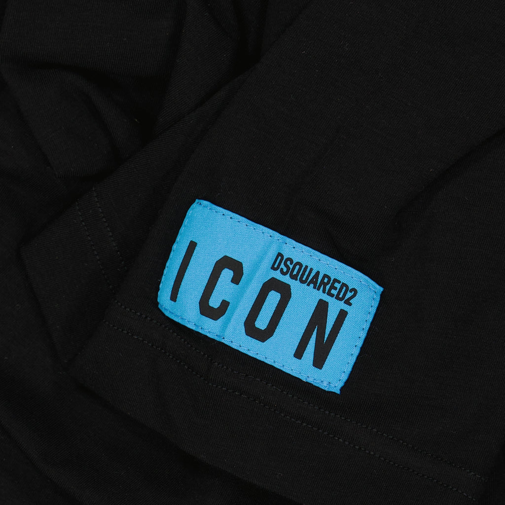 T-Shirts T-shirt Be Icon Dsquared2 Schwarz Homme