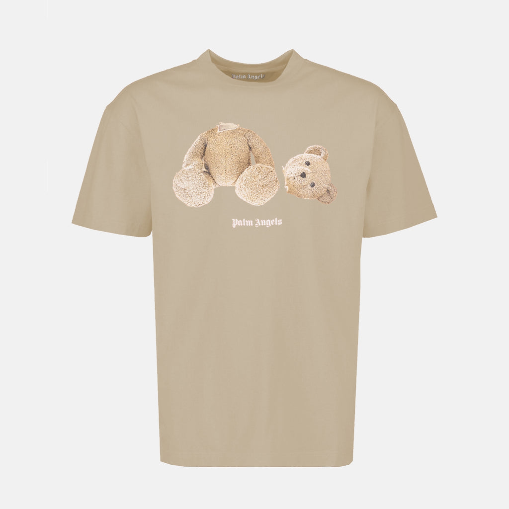Camisetas T-shirt bear Palm Angels Bege Homme