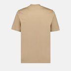T-Shirts T-shirt à logo Burberry Beige Homme