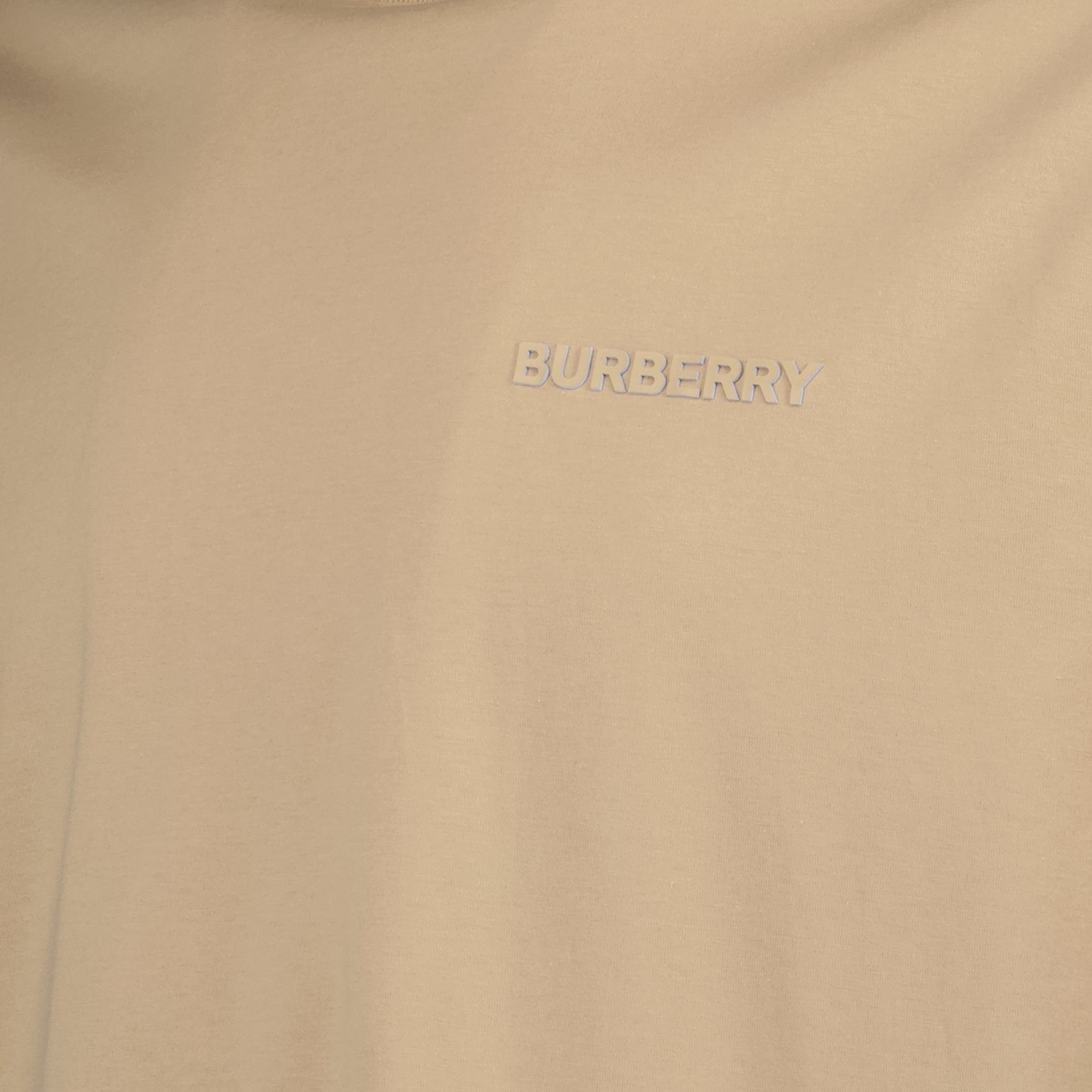 T-Shirts T-shirt à logo Burberry Beige Homme