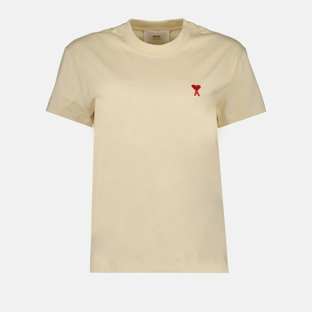 T-shirt T-shirt Ami de Coeur Ami PARIS Beige Unisex