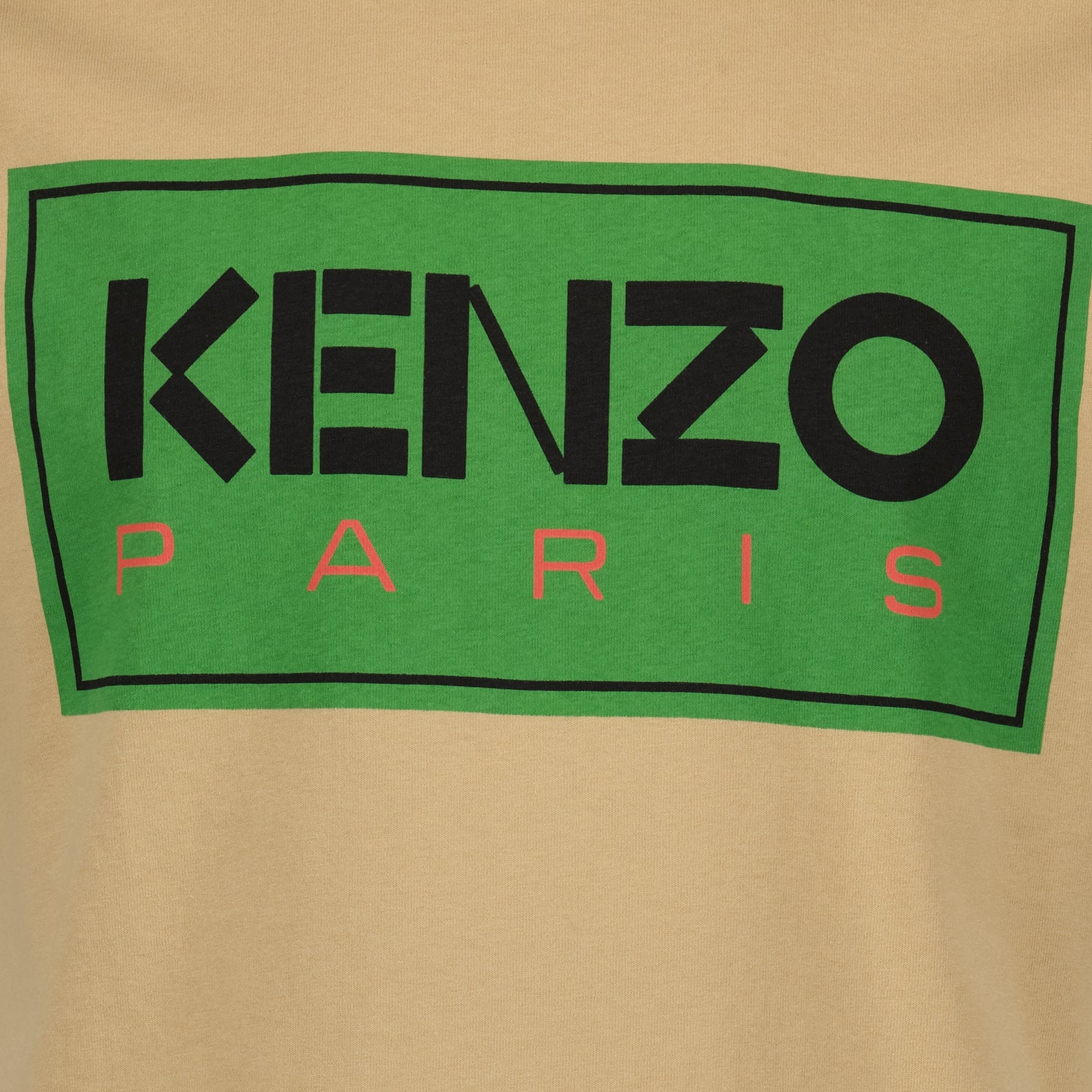 T-shirts T-shirt Kenzo Paris Kenzo Beige Homme