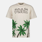 Tシャツ パームス＆スカルズ Tシャツ Palm Angels 白 男
