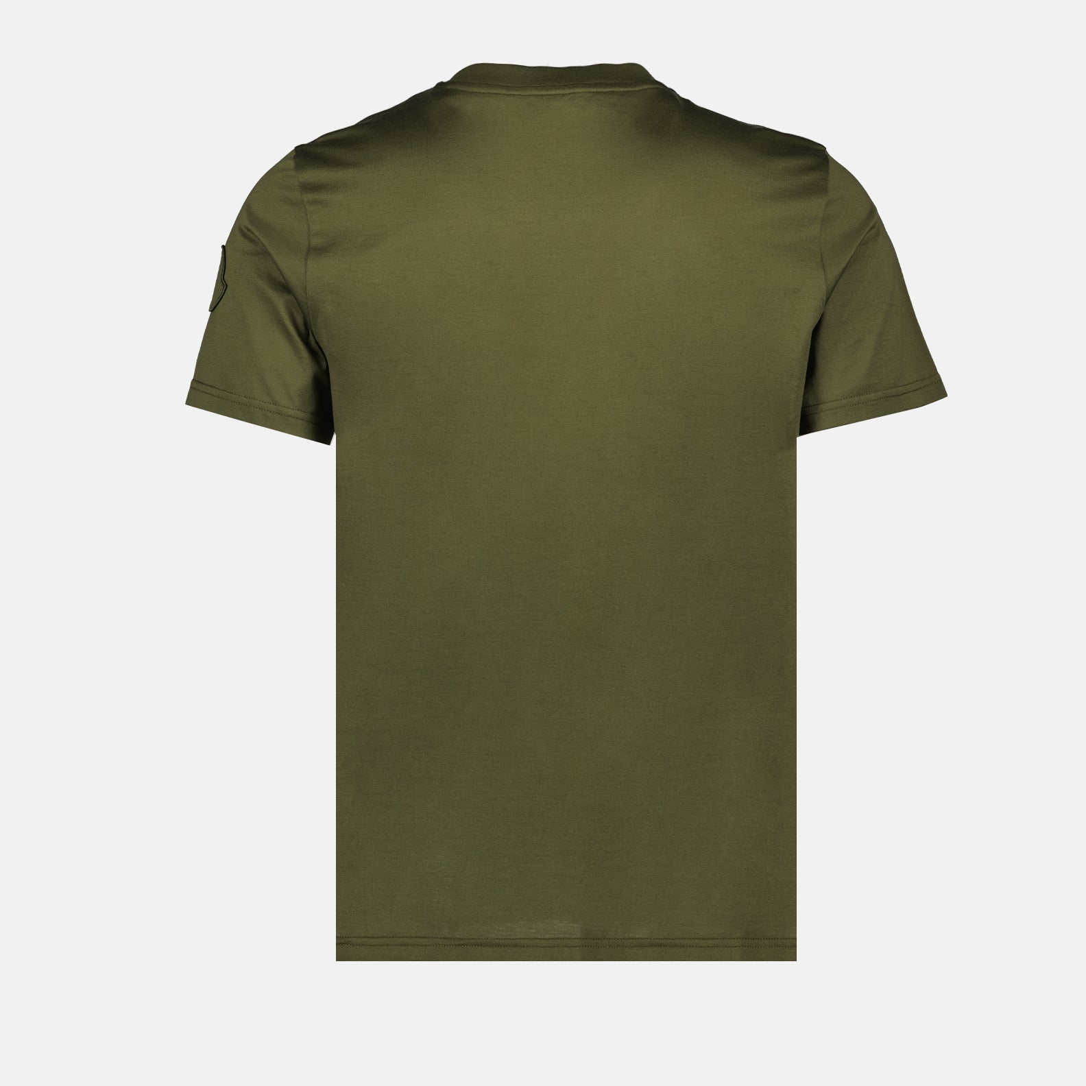 T-shirts T-shirt bi-matière Moncler Vert Homme