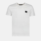 T-Shirts T-shirt à logo plaque Dolce & Gabbana Weiß Homme
