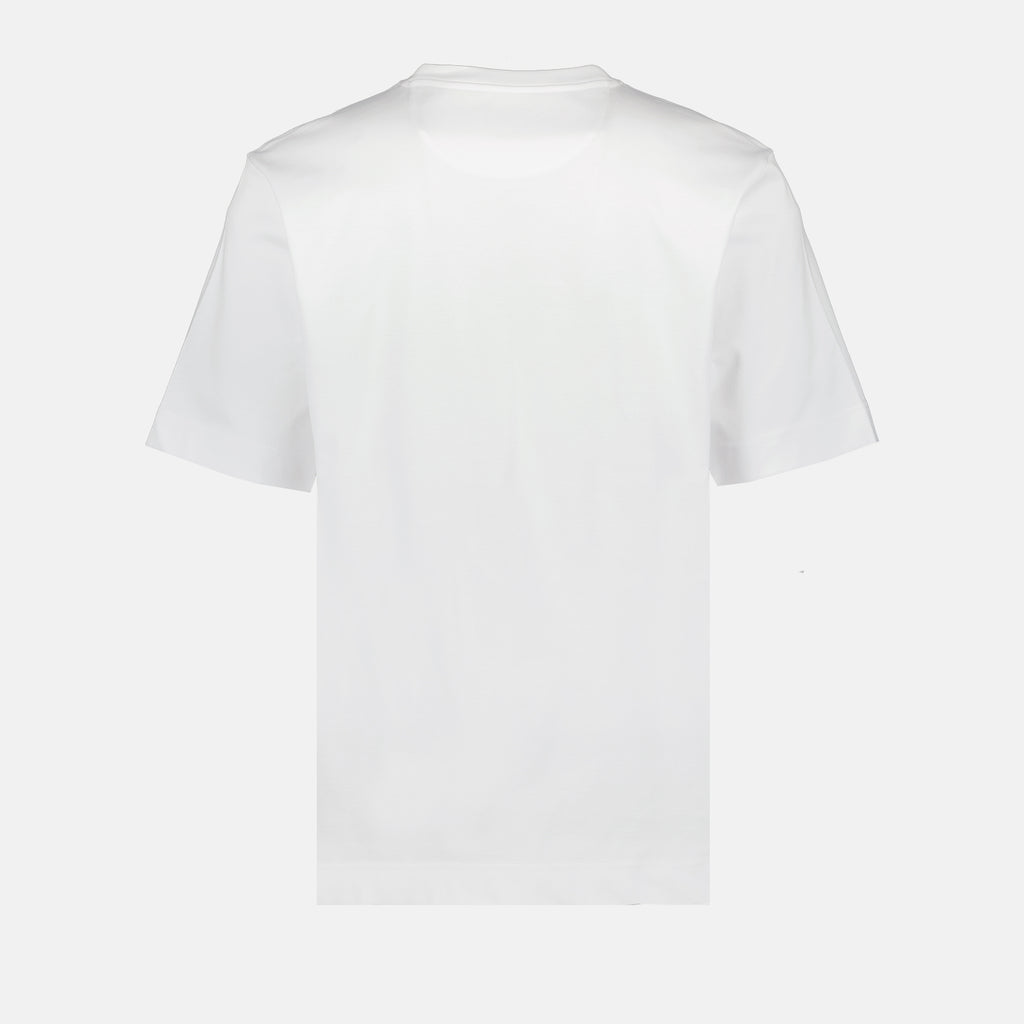 T-shirt T-shirt à logo Fendi Bianco Homme