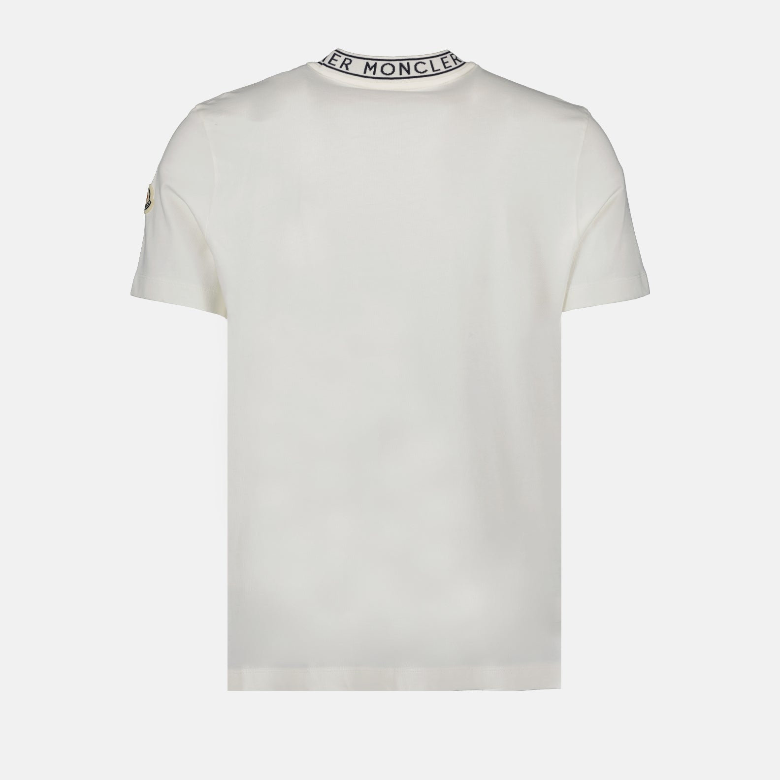 T-shirts T-shirt à logo Moncler Blanc Homme