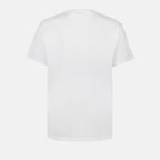 T-Shirts T-shirt à logo Alexander McQueen Weiß Homme