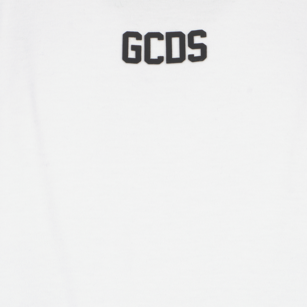 Camisetas T-shirt à logo GCDS Branco Homme