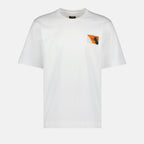 T-shirt T-shirt à logo Fendi Bianco Homme