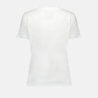 Camisetas T-shirt à logo Moschino Branco Femme
