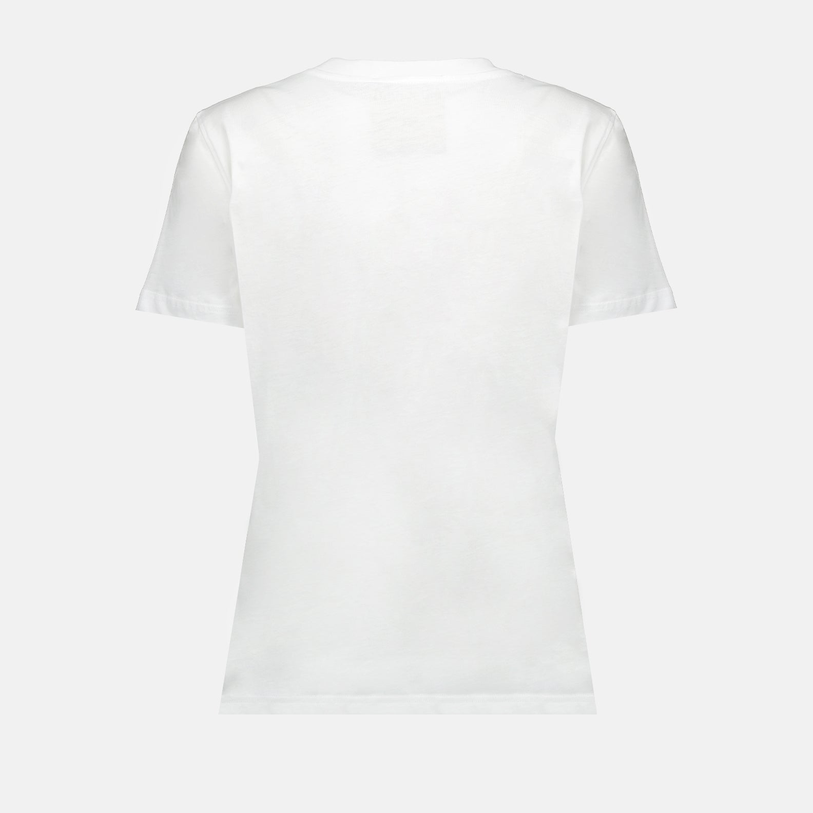 Camisetas T-shirt à logo Moschino Branco Femme
