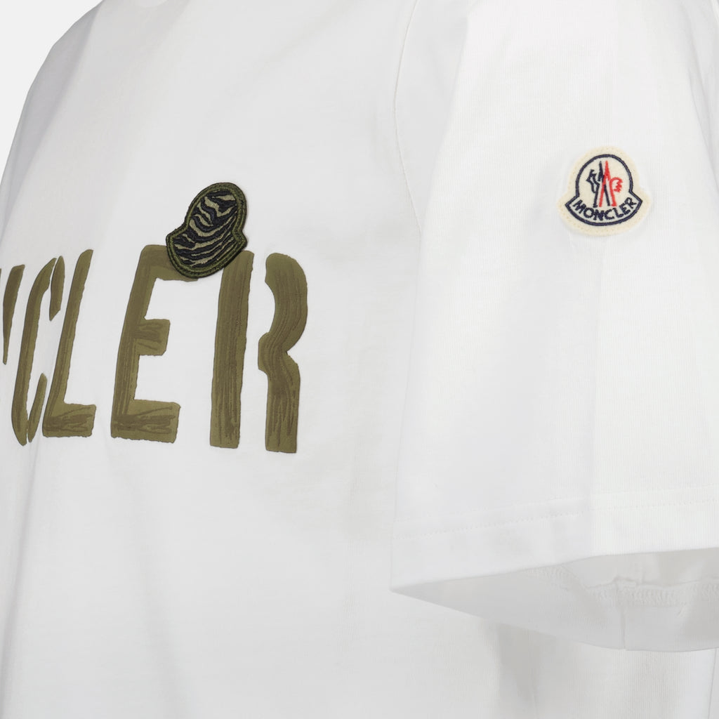티셔츠 T-shirt à logos Moncler 하얀색 Homme