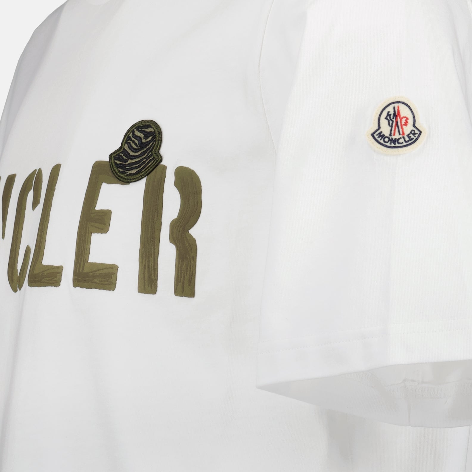 티셔츠 T-shirt à logos Moncler 하얀색 Homme