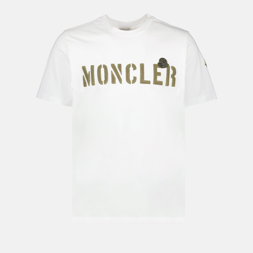 티셔츠 T-shirt à logos Moncler 하얀색 Homme