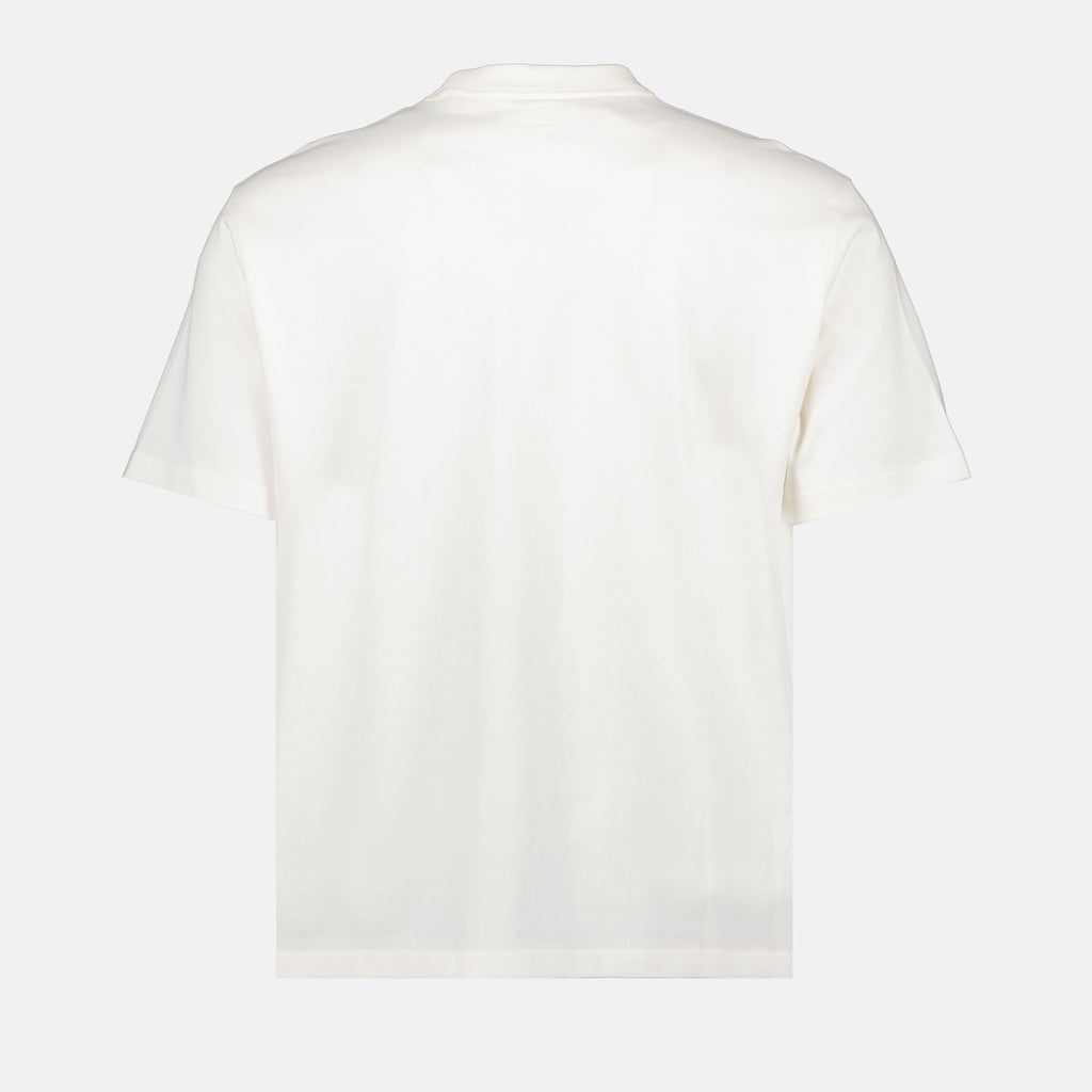 Camisetas T-shirt Ami de Coeur Ami PARIS Branco Unissex