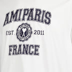 T-shirt T-shirt Ami Paris France Ami PARIS Bianco Homme