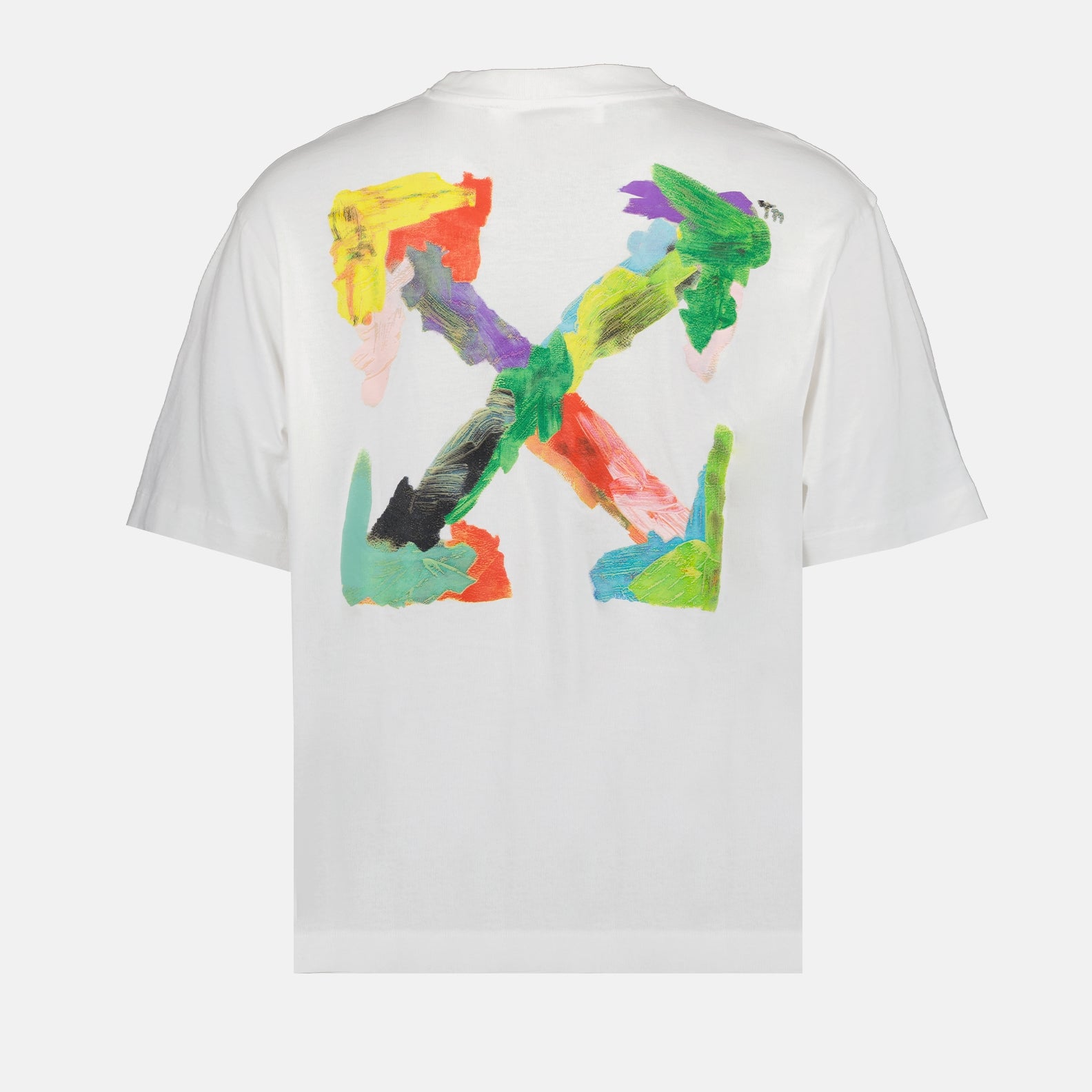 T-Shirts T-shirt Arrow Brush Off-White Weiß Homme