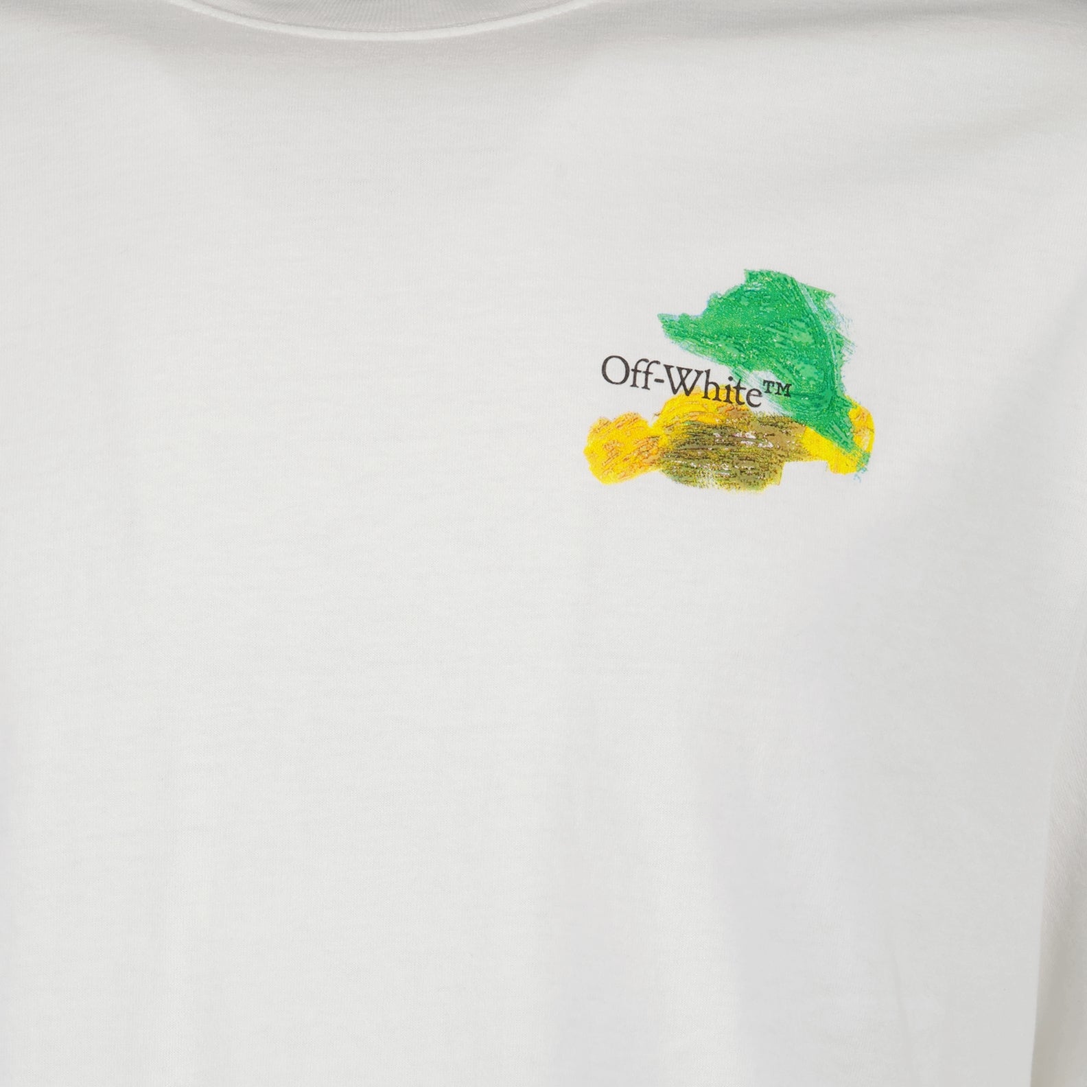 T-Shirts T-shirt Arrow Brush Off-White Weiß Homme