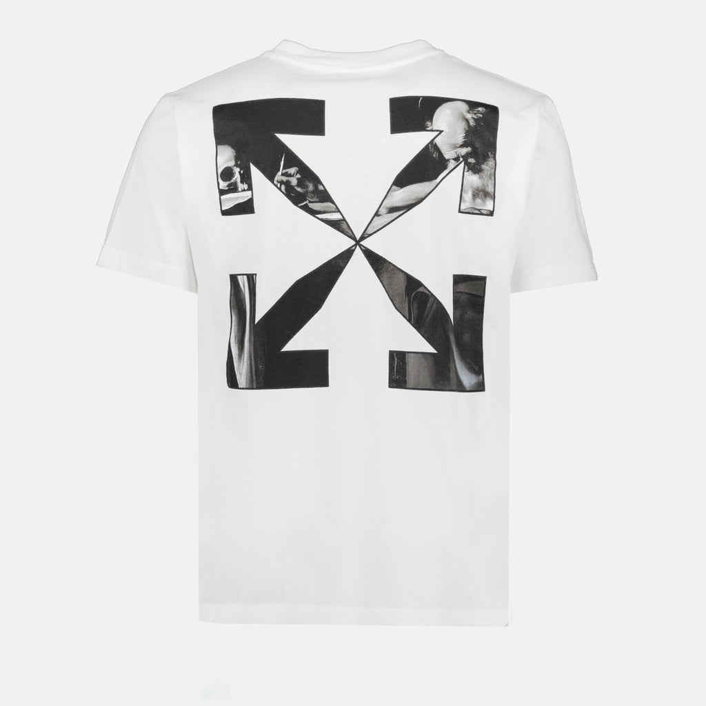 T-shirts T-shirt Arrow Caravaggio Off-White Blanc Homme