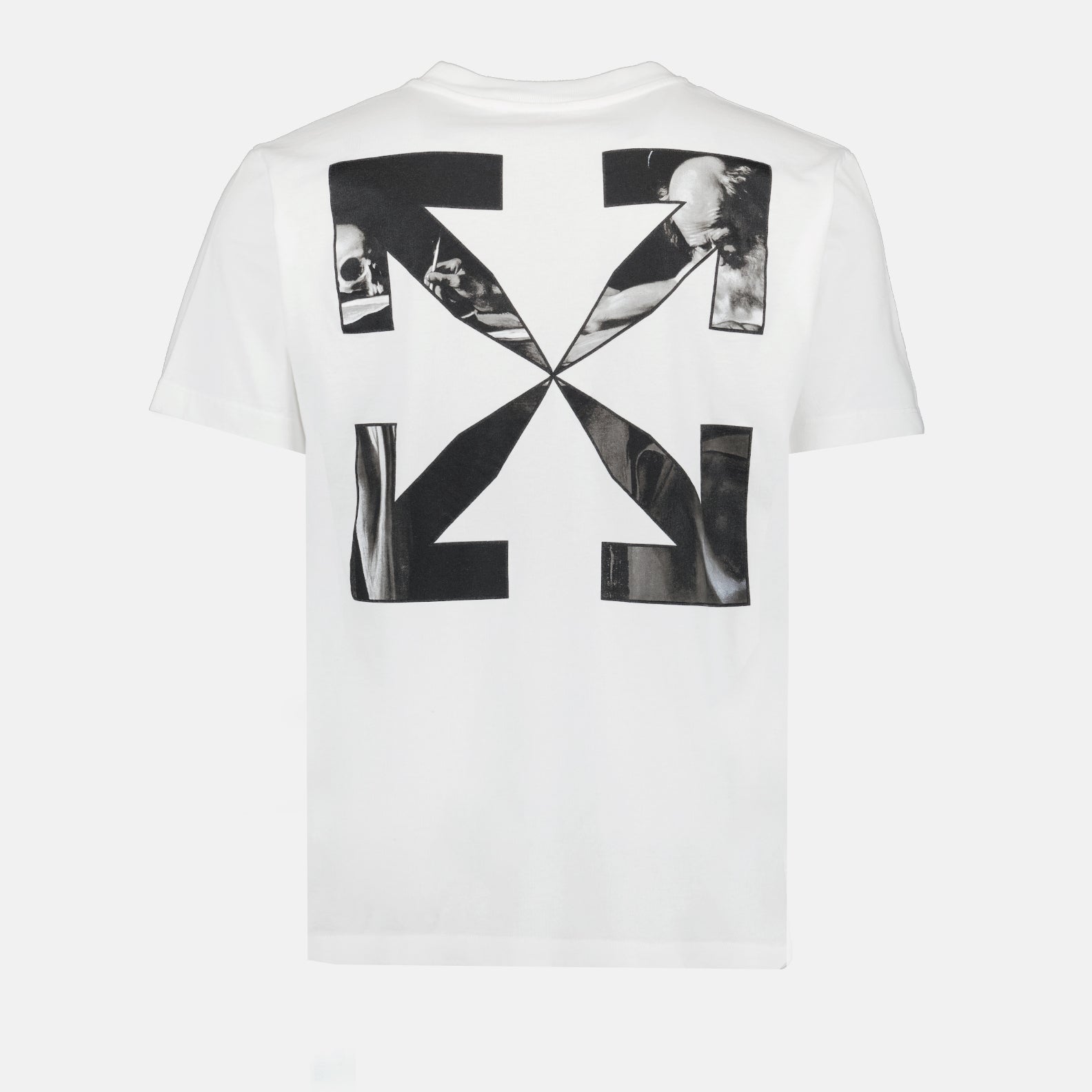 T-shirts T-shirt Arrow Caravaggio Off-White Blanc Homme