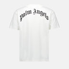 Camisetas T-shirt Broken Shark Palm Angels Branco Homme