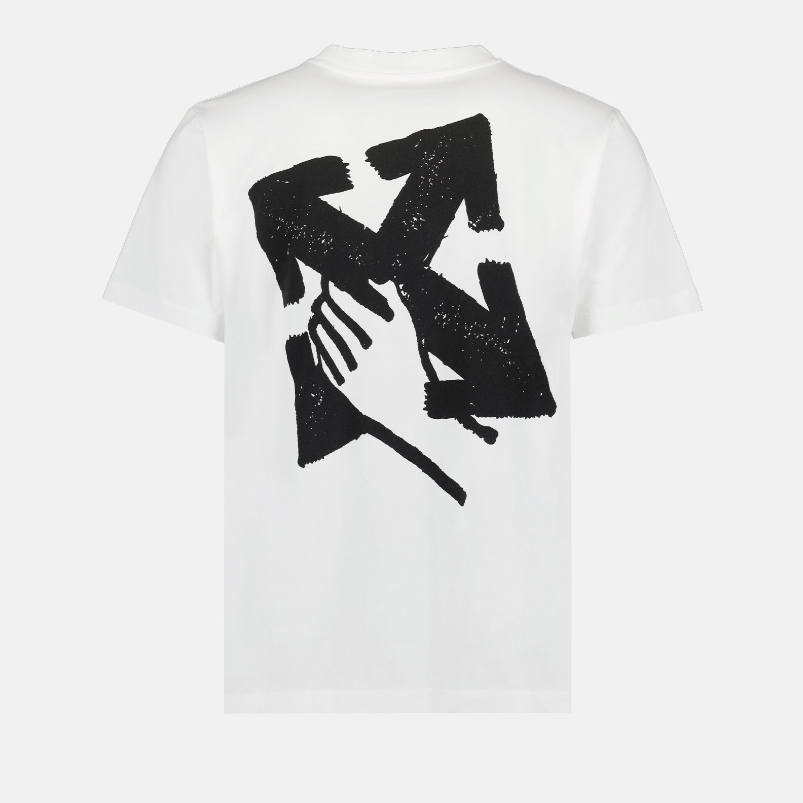 T-shirt T-shirt Hand Arrow Off-White Bianco Homme