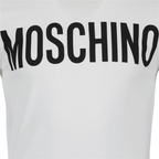 T-shirt T-shirt imprimé logo Moschino Bianco Homme
