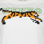 T-Shirts Kenzo Pixels T-Shirt Kenzo Weiß Femme