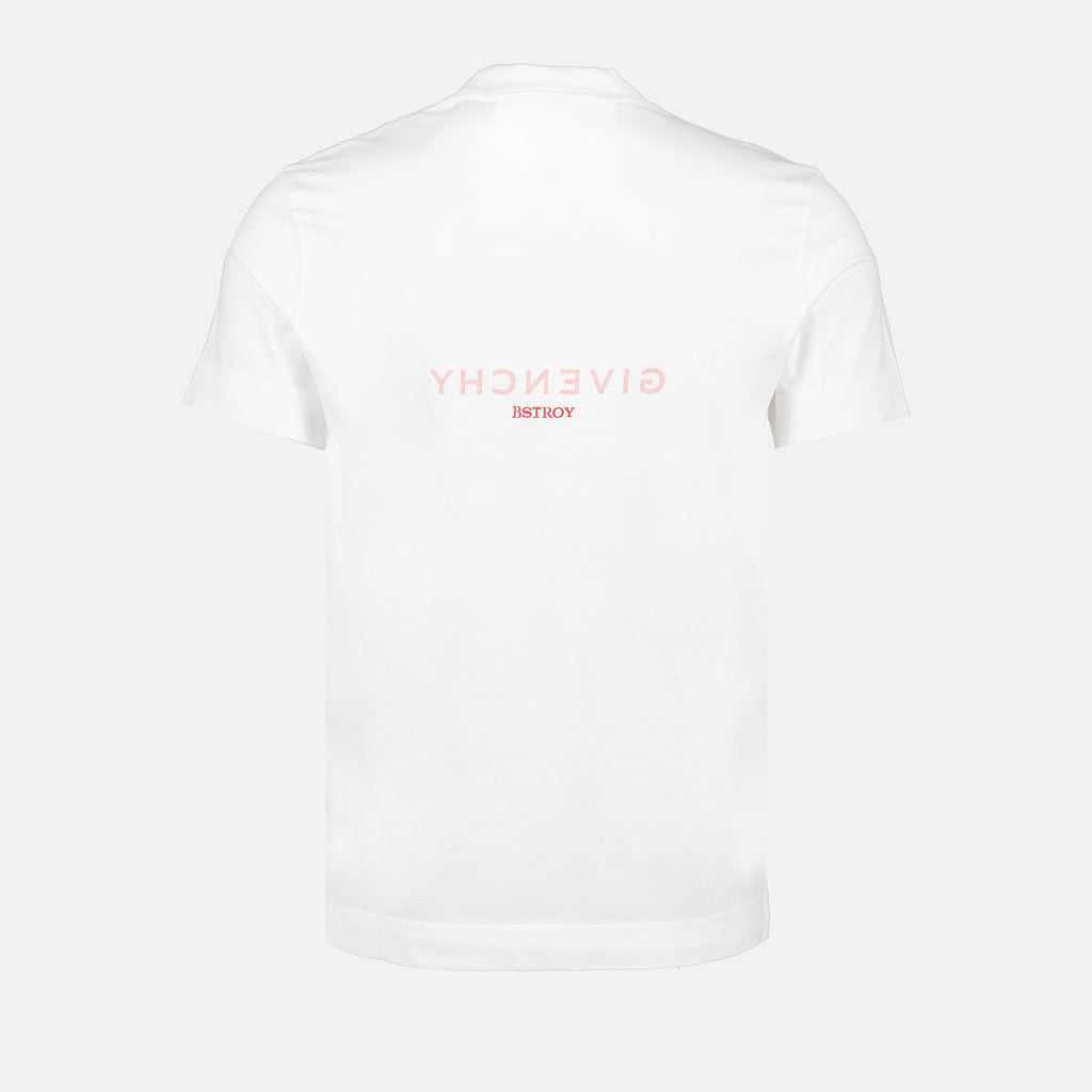 Tシャツ リバースロゴTシャツ Givenchy 白 男