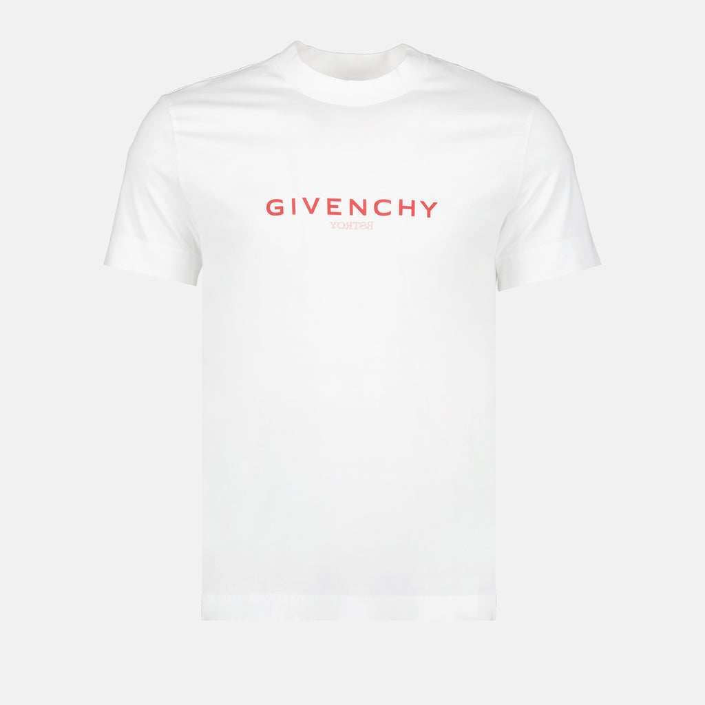 Tシャツ リバースロゴTシャツ Givenchy 白 男