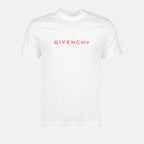 Tシャツ リバースロゴTシャツ Givenchy 白 男