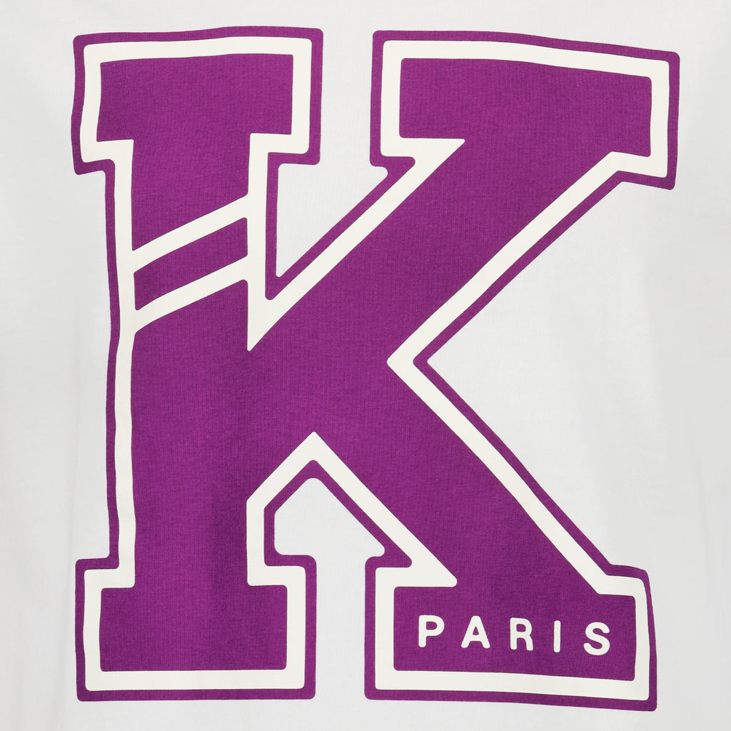 T-shirts T-shirt Varsity Kenzo Blanc Homme