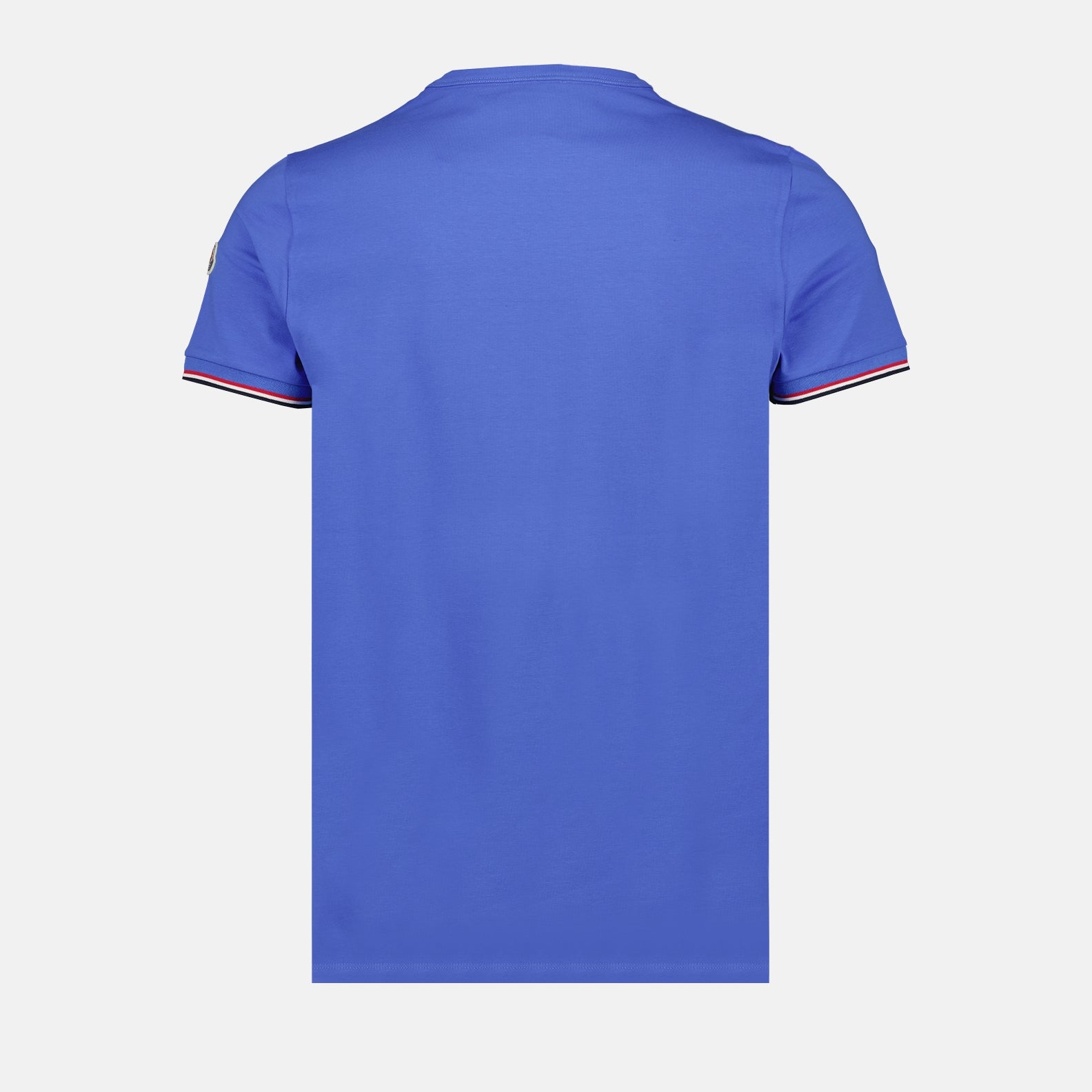 티셔츠 T-shirt à logo et liseré Moncler 파란색 Homme